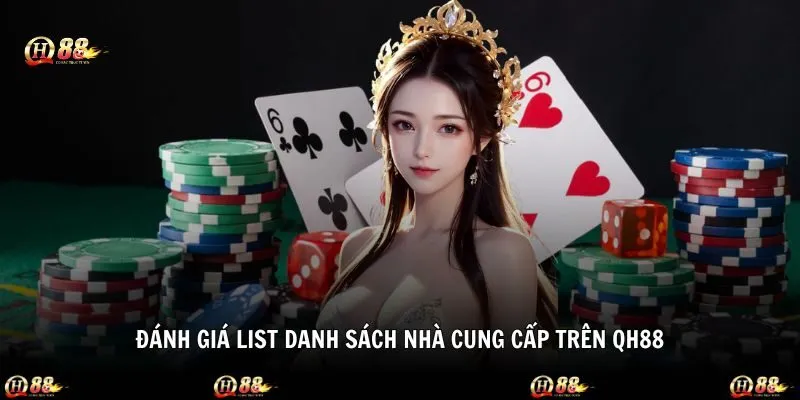 Review nhanh những nhà liên kết với sảnh Live Casino