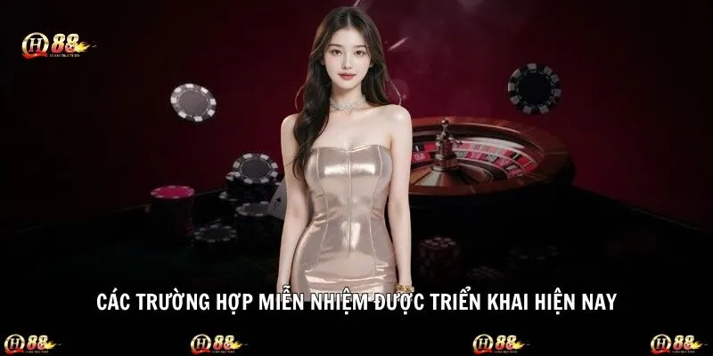 Các trường hợp miễn nhiệm được triển khai hiện nay